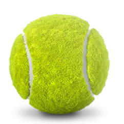 uma bola de ténis